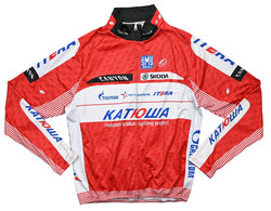 SANTINI KATUSHA KOSZULKA KOLARSKA LONGSLEEVE 3XL