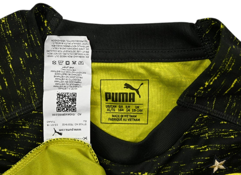 2018-19 BORUSSIA DORTMUND *SANCHO* SHIRT XL. BOYS