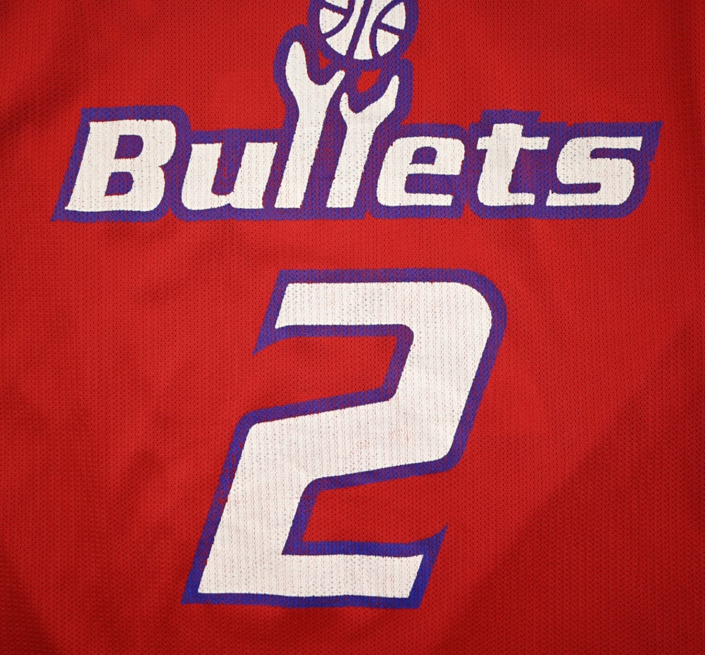WASHINGTON BULLETS *WEBBER* NBA SHIRT S