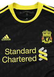 2010-11 LIVERPOOL *GERRARD* SHIRT L