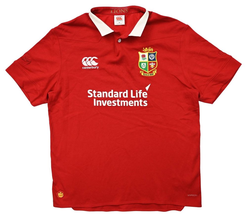 BRITISH AND IRISH LIONS RUGBY SHIRT XXL