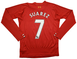 2013-14 LIVERPOOL *SUAREZ* LONGSLEEVE KOSZULKA M. BOYS 