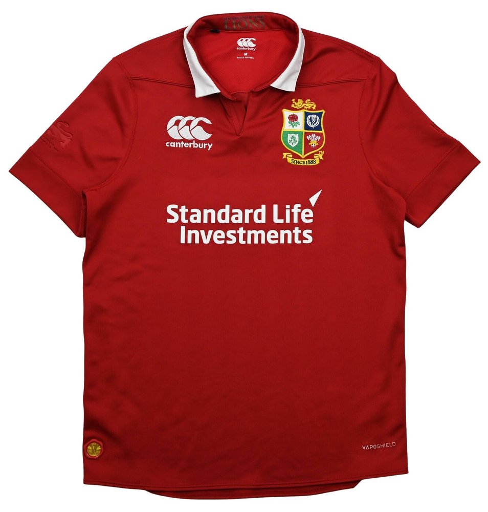 BRITISH AND IRISH LIONS RUGBY SHIRT M