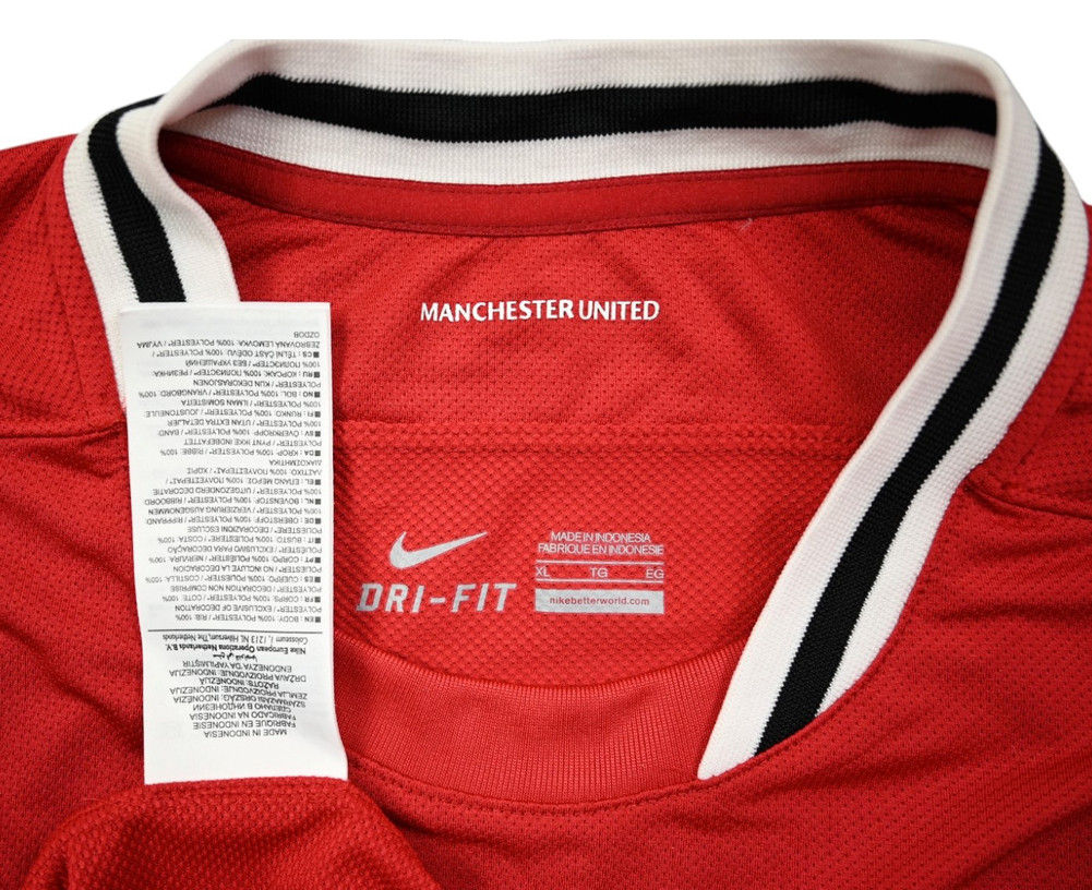 2011-12 MANCHESTER UNITED *SCHOLES* SHIRT XL