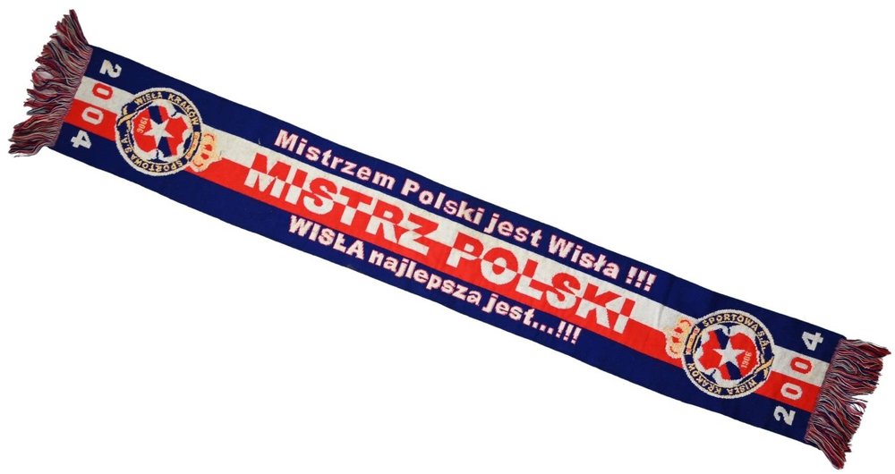 WISLA KRAKOW 2004 SCARF