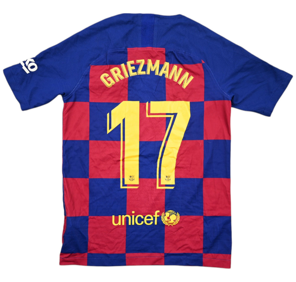 2019-20 BARCELONA *GRIEZMANN* PLAYER ISSUE KOSZULKA M. BOYS