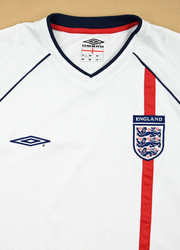 2001-03 ENGLAND KOSZULKA XXL