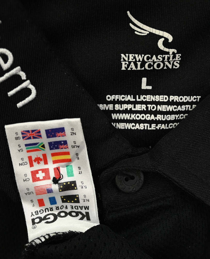 NEWCASTLE FALCONS RUGBY SHIRT M