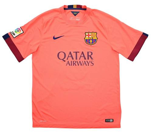 2014-15 FC BARCELONA *XAVI* SHIRT L