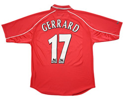 2000-02 LIVERPOOL *GERRARD* KOSZULKA M