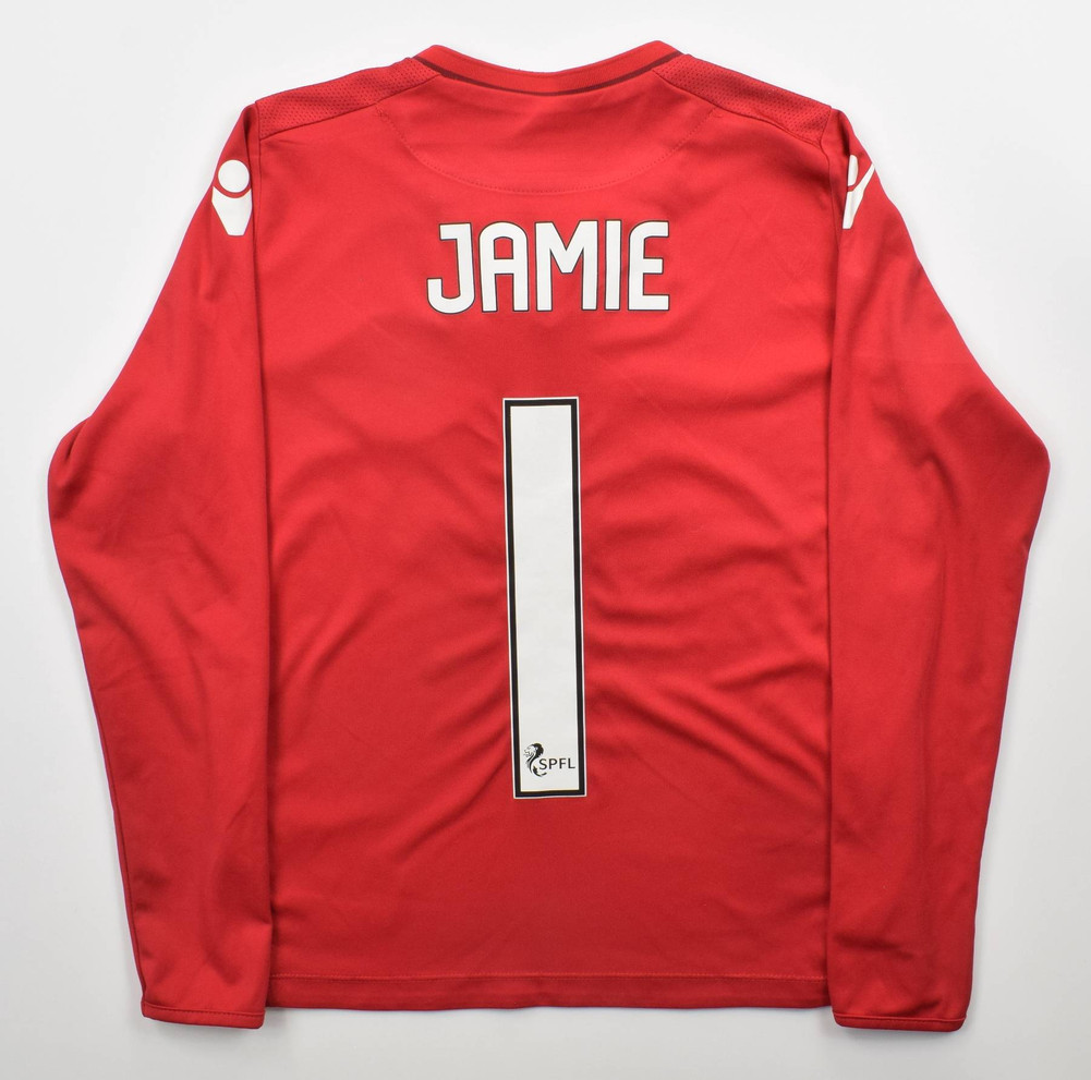 2016-17 MOTHERWELL FC SHIRT *JAMIE* XXS