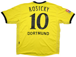 2003-04 BORUSSIA DORTMUND *ROSICKY* SHIRT XXL