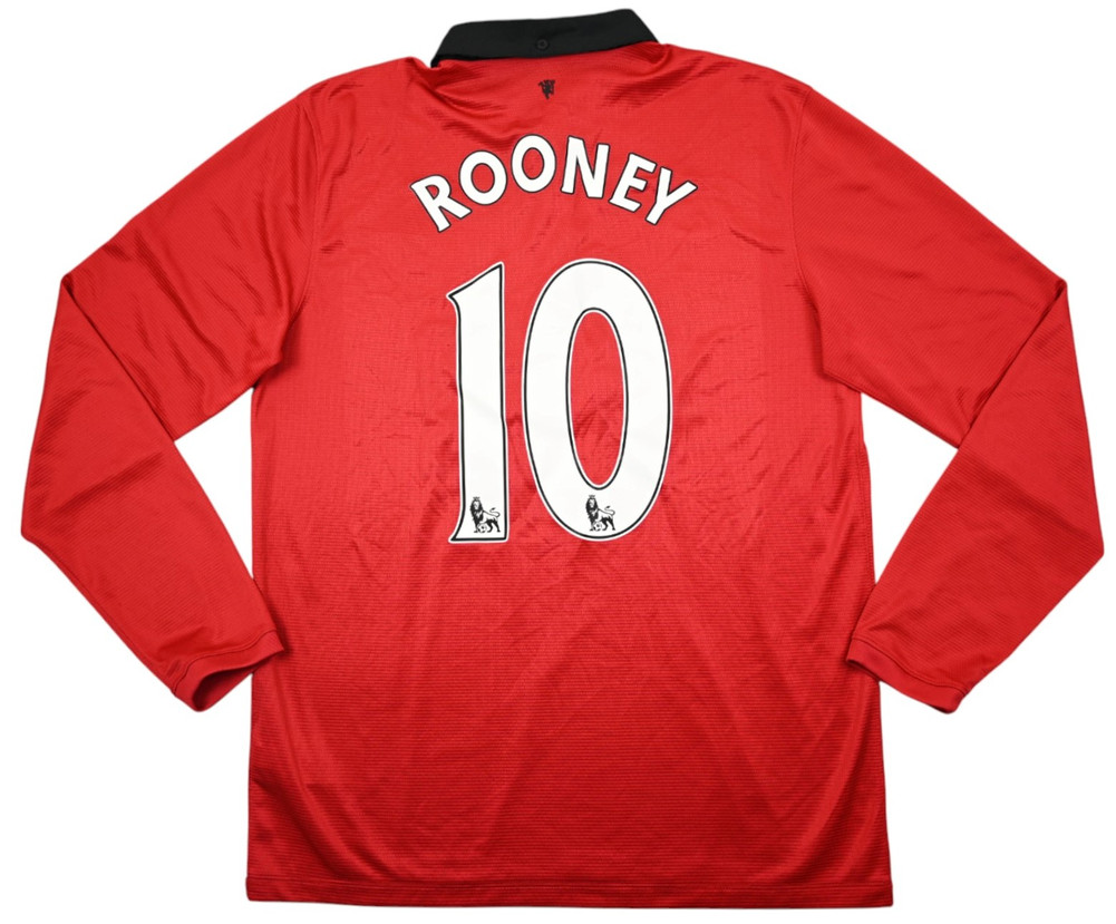 2013-14 MANCHESTER UNITED *ROONEY* SHIRT L