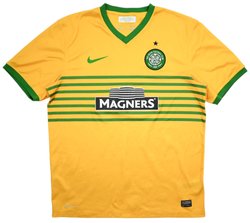 2013-14 CELTIC GLASGOW SHIRT L