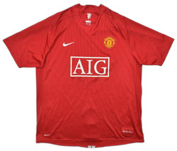 2007-09 MANCHESTER UNITED *RONALDO* SHIRT XL
