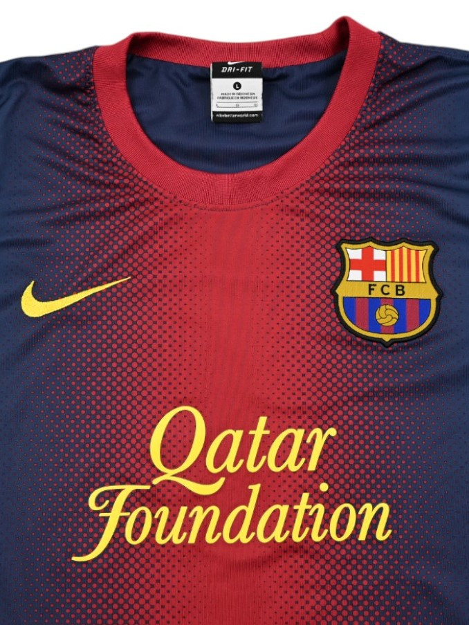 2012-13 BARCELONA *MESSI* BASIC SHIRT L