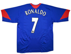 2005-06 MANCHESTER UNITED *RONALDO* SHIRT XL