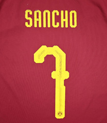 2018-19 BORUSSIA DORTMUND *SANCHO* SHIRT XXL