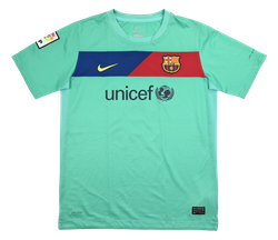 2010-12 FC BARCELONA *MESSI* SHIRT XL. BOYS