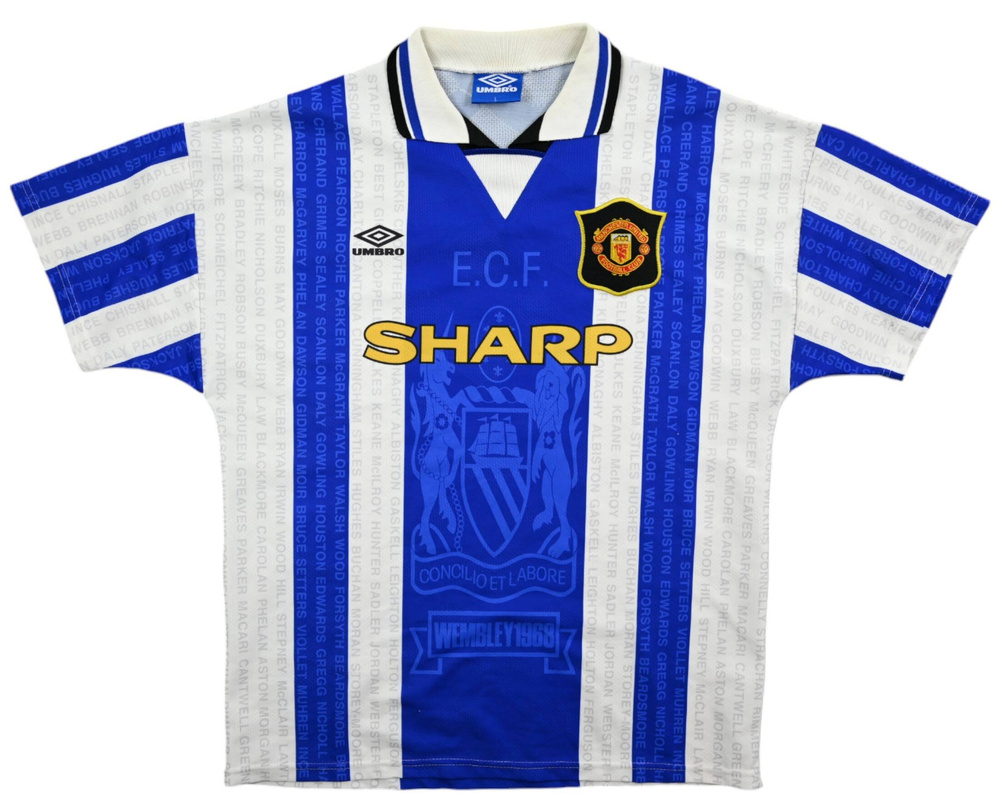 1994-96 MANCHESTER UNITED SHIRT L