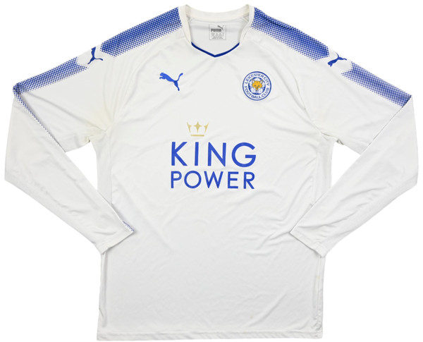 2017-18 LEICESTER CITY LONGSLEEVE SHIRT XL