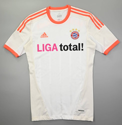 2012-13 BAYERN MUNCHEN PLAYER ISSUE SHIRT L