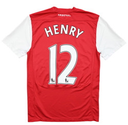 2011-12 ARSENAL *HENRY* SHIRT S