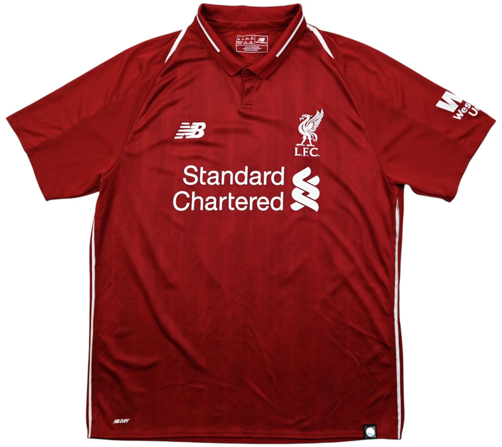 2018-19 LIVERPOOL *M. SALAH* SHIRT L