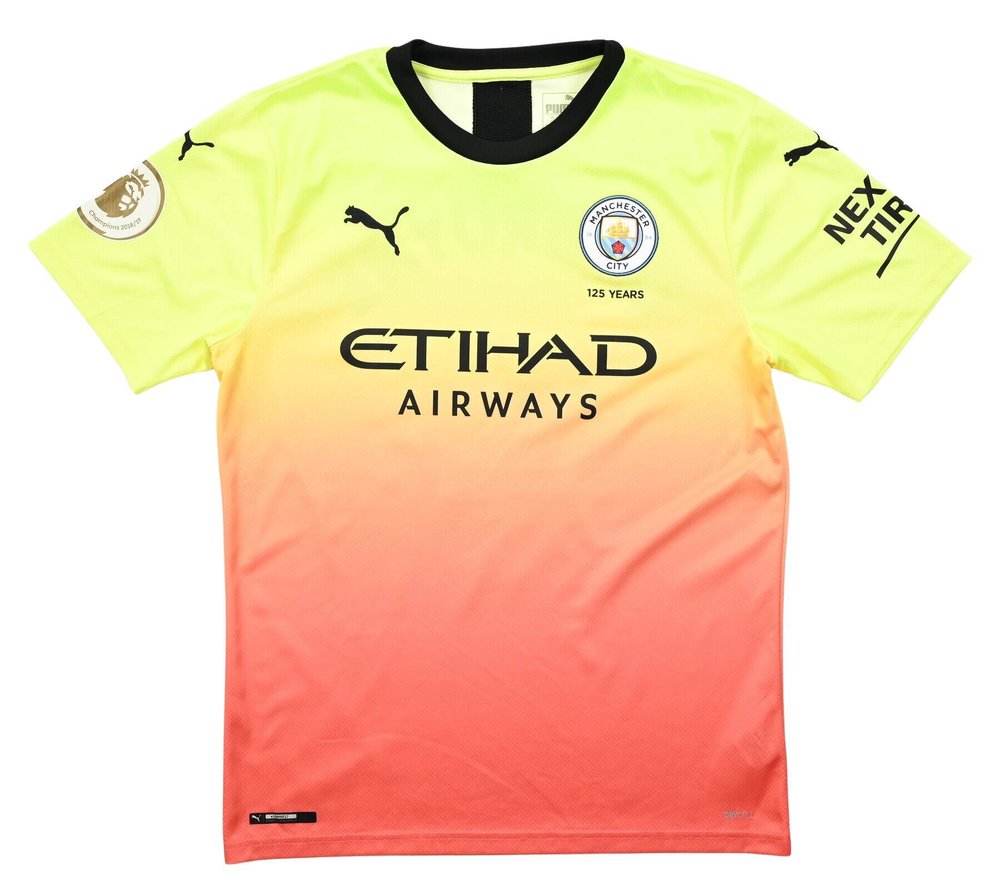 2019-20 MANCHESTER CITY *DE BRUYNE* SHIRT M