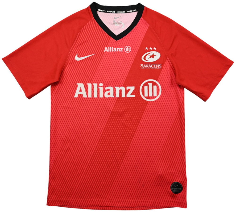 SARACENS *CADEN J-S* RUGBY SHIRT S