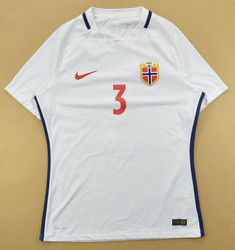 2016-18 NORWAY WOMAN MATCH ISSUE SHIRT L