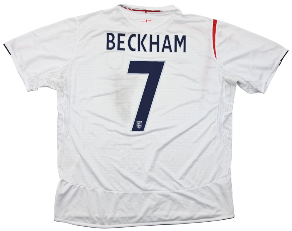 2005-07 ENGLAND *BECKHAM* KOSZULKA XXL