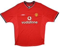 2000-02 MANCHESTER UNITED  *BECKHAM* KOSZULKA L