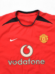 2002-04 MANCHESTER UNITED SHIRT M