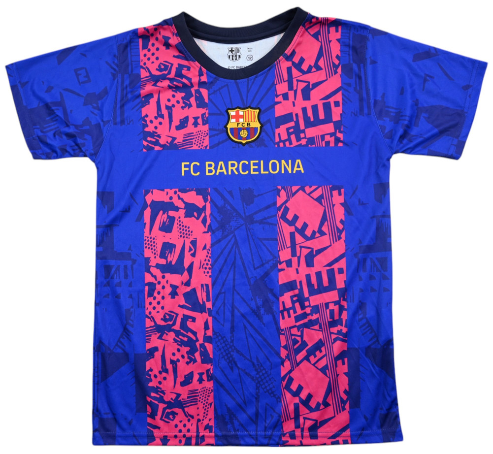 2021-22 FC BARCELONA *F. DE JONG* SHIRT M. BOYS
