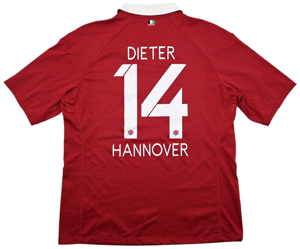 2012-13 HANNOVER 96 *DIETER* SHIRT XXL/3XL