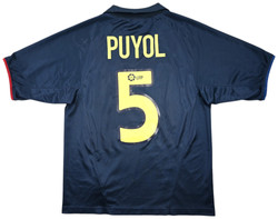 2002-03 BARCELONA *PUYOL* SHIRT S