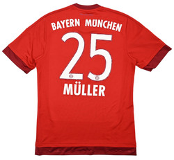 2015-16 BAYERN MUNCHEN *MULLER* SHIRT S