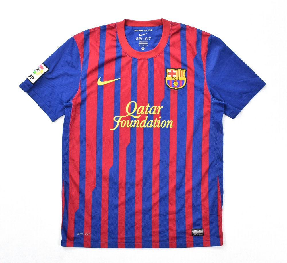 2011-12 FC BARCELONA SHIRT M