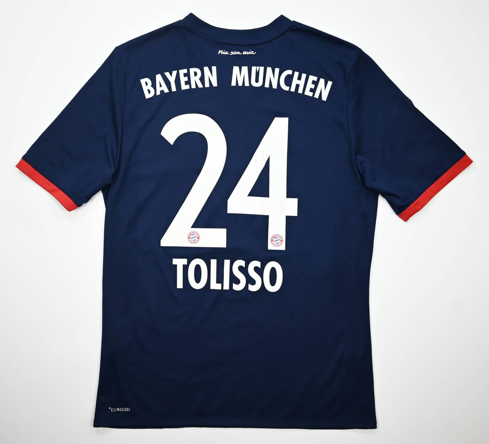 2017-18 BAYERN MUNCHEN *TOLISSO* KOSZULKA XL. BOYS