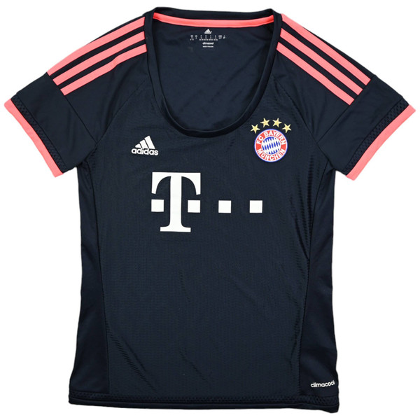2015-16 BAYERN MUNCHEN SHIRT WOMENS S