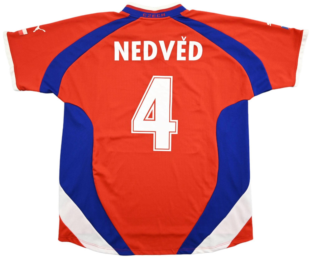 2000-02 CZECH REPUBLIC *NEDVED* KOSZULKA XL