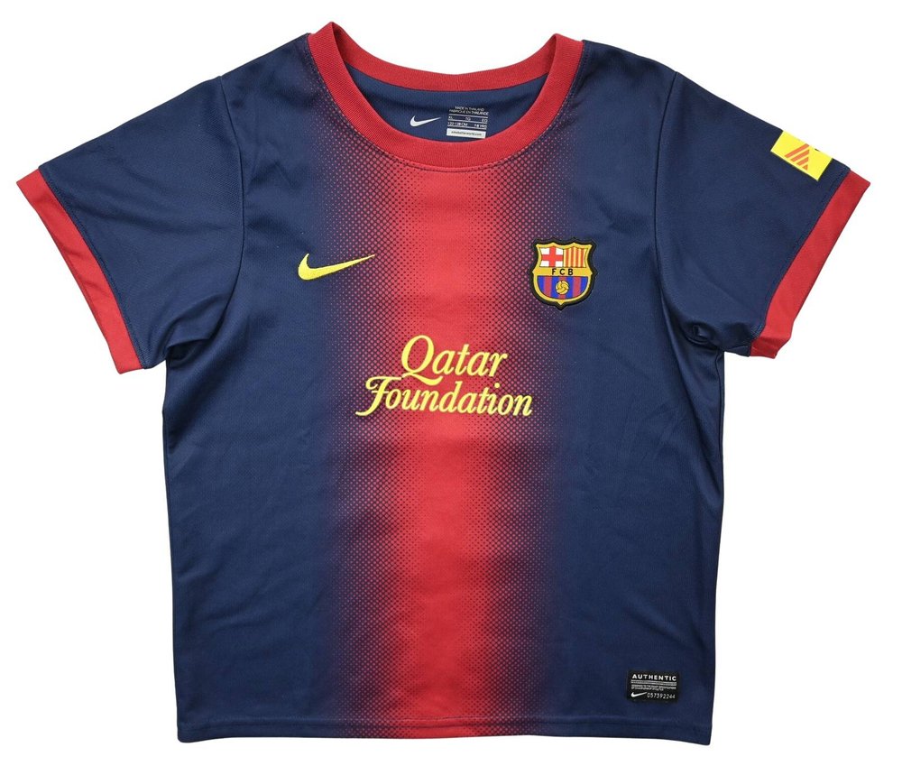 2012-13 FC BARCELONA *MESSI* SHIRT XS. BOYS