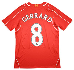 2014-15 LIVERPOOL *GERRARD* KOSZULKA S