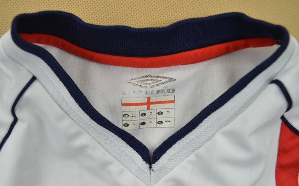 2001-03 ENGLAND KOSZULKA XL