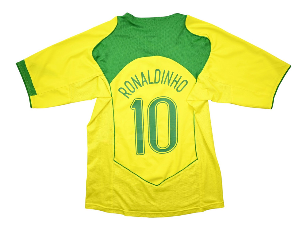 2004-06 BRAZIL *RONALDINHO* KOSZULKA S
