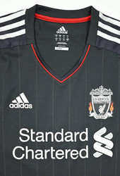 2011-12 LIVERPOOL TECHFIT PLAYER ISSUE SHIRT M