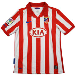 2009-10 ATLETICO MADRID SHIRT L. BOYS