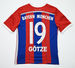 2014-15 BAYERN MUNCHEN *GOTZE* KOSZULKA L. BOYS