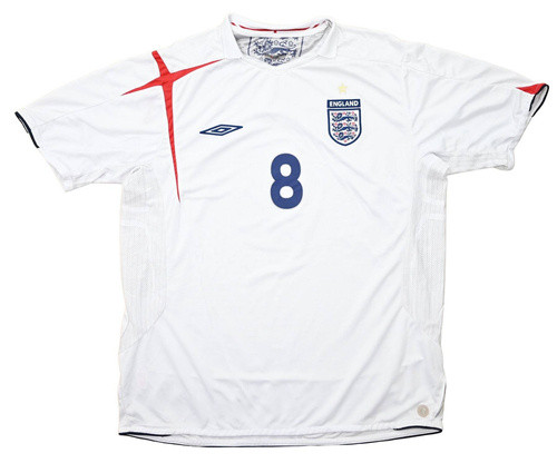 2005-07 ENGLAND *LAMPARD* SHIRT XL